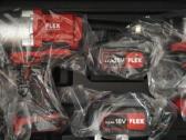 Flex 1060 Nm galios impactas + suktukas komplektas - nuotraukos Nr. 3