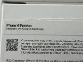 Parduodamas baltas iPhone 16 pro max 256 - nuotraukos Nr. 10