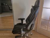 Dxracer žaidimų kėdė, juoda, su pagalvėmis - nuotraukos Nr. 4