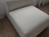 Kreminė modulinė sofa – 3 dalys - nuotraukos Nr. 2