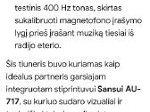 Vintažinis Sansui Tu-717 tiuneris - nuotraukos Nr. 18