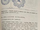 Tarpukario policijos kokarda. - nuotraukos Nr. 3