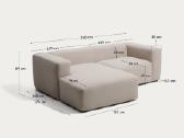 Kave Home Block sofa - nuotraukos Nr. 3