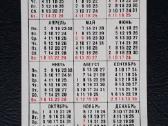 Kalendoriukas Leningradas 1990 065-1 - nuotraukos Nr. 2