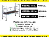 Plaunamo siurblio nuoma Aliuminio bokstelio nuoma - nuotraukos Nr. 6