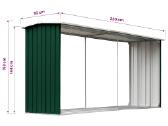 Sodo malkinė, galvanizuotas plienas vidaxl(47086) - nuotraukos Nr. 5
