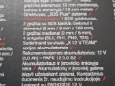 12v.akumuliatorinis smuginis suktuvas Pbhap-12b1. - nuotraukos Nr. 3