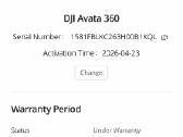 Dji Avata 360 Djicare ir garantija - nuotraukos Nr. 6