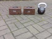 30+30kg./16kg.špyžiniai tarybiniai svarmenis - nuotraukos Nr. 3