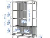 Ikea Nordkisa spinta - nuotraukos Nr. 4