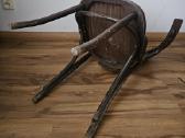 Thonet A-165 kede kreslas senovine - nuotraukos Nr. 14