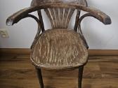 Thonet A-165 kede kreslas senovine - nuotraukos Nr. 7