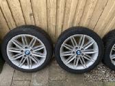 Bmw ratlankiai su žieminėmis padangomis 225/45r17 - nuotraukos Nr. 2