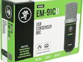 Mackie Em-91cu Usb condencer mikrofonas - nuotraukos Nr. 2