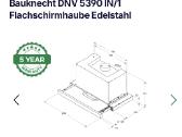 Premium klasės gartraukis Bauknecht Dnv 5390 In - nuotraukos Nr. 4