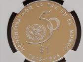 Argentina 1 pesas 1995 - nuotraukos Nr. 3