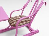 Thonet stiliaus vaikiškas suolas su kėde - nuotraukos Nr. 4