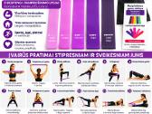 Pasipriešinimo gumų rinkinys sportui 5 vnt. - nuotraukos Nr. 3