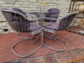 Vintažinis mid century Space Age stalas su kėdėm - nuotraukos Nr. 6