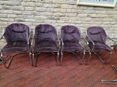 Vintažinis mid century Space Age stalas su kėdėm - nuotraukos Nr. 30