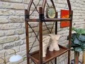 Vintažinė mid century ratango etažerė - nuotraukos Nr. 6