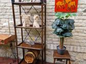 Vintažinė mid century ratango etažerė - nuotraukos Nr. 14
