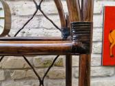Vintažinė mid century ratango etažerė - nuotraukos Nr. 16