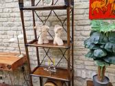 Vintažinė mid century ratango etažerė - nuotraukos Nr. 21
