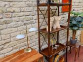 Vintažinė mid century ratango etažerė - nuotraukos Nr. 25