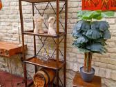 Vintažinė mid century ratango etažerė - nuotraukos Nr. 27
