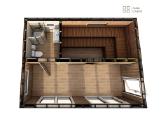 Makecabin modulinė pirtis su priepirčiu - nuotraukos Nr. 2