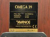 Avance Audio Omega 39 (Made in Denmark) - nuotraukos Nr. 11