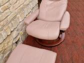 Ekornes poilsio fotelis/reglaineris su pakoju - nuotraukos Nr. 10
