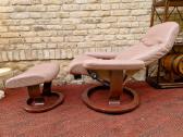 Ekornes poilsio fotelis/reglaineris su pakoju - nuotraukos Nr. 18
