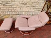 Ekornes poilsio fotelis/reglaineris su pakoju - nuotraukos Nr. 20