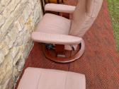 Ekornes poilsio fotelis/reglaineris su pakoju - nuotraukos Nr. 23