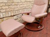Ekornes poilsio fotelis/reglaineris su pakoju - nuotraukos Nr. 24