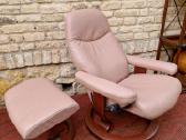Ekornes poilsio fotelis/reglaineris su pakoju - nuotraukos Nr. 28