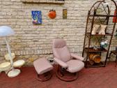 Ekornes poilsio fotelis/reglaineris su pakoju - nuotraukos Nr. 29