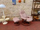 Ekornes poilsio fotelis/reglaineris su pakoju - nuotraukos Nr. 32