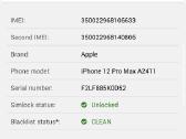 iPhone 12 Pro Max Pacific Blue 128gb - nuotraukos Nr. 9