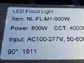 LED Šviestuvas 800w profesionalus - nuotraukos Nr. 3