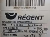 Vandens šildytuvas Regent 10 l - nuotraukos Nr. 2