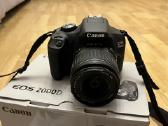 Canon EOS 2000d / 18-55mm / Wi-fi / 4k kadrų - nuotraukos Nr. 3