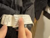 The North Face 700 Nuptse 1996 juoda striuke - nuotraukos Nr. 12