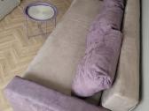 Geros būklės veliūrinė „Magrės baldai“ sofa - nuotraukos Nr. 2