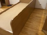 Viengulė lova su stalčiais 90x200cm + spintelė - nuotraukos Nr. 4
