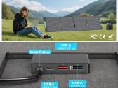 Nešiojama 220 W saulės baterija Usb modulis - nuotraukos Nr. 4