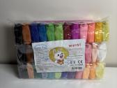 Orinis plastilinas 36 spalvų rinkinys vaikams - nuotraukos Nr. 3