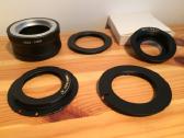 M42 adapteriai Canon, Nikon, Sony, Pentax